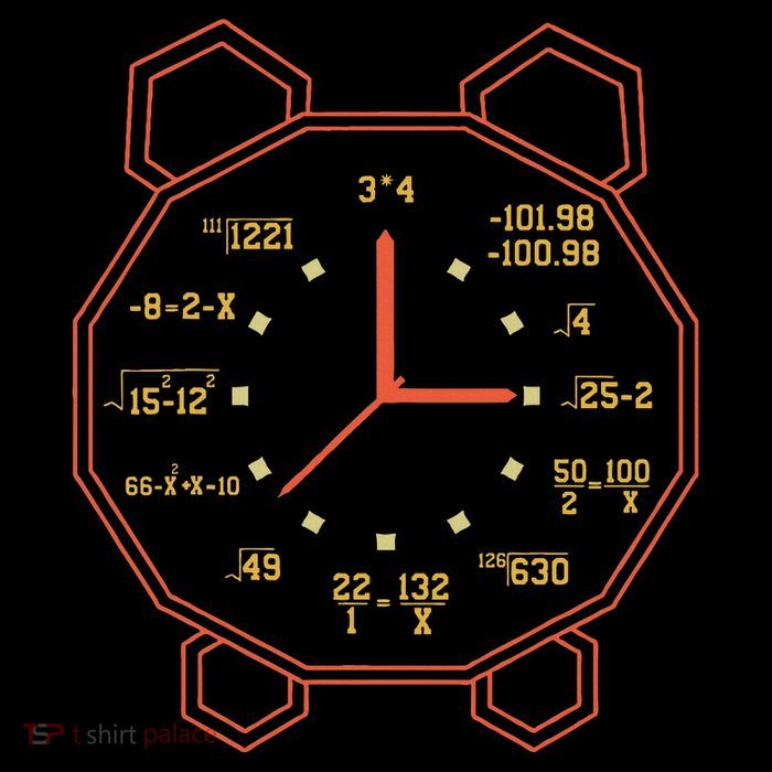 Alarm Clock Time Math Watch Mathematician Sweatshirt