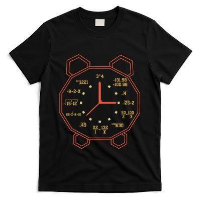 Alarm Clock Time Math Watch Mathematician T-Shirt