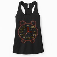 Alarm Clock Time Math Watch Mathematician Womens Tank Top