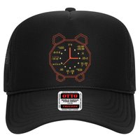 Alarm Clock Time Math Watch Mathematician Trucker Hat