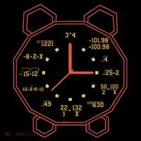 Alarm Clock Time Math Watch Mathematician Toddler Fine Jersey T-Shirt