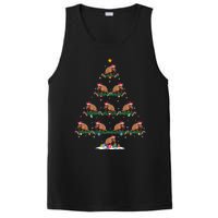 Armadillo Christmas Tree Pajama Ugly Xmas PosiCharge Competitor Tank