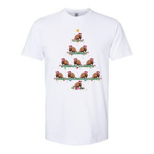 Armadillo Christmas Tree Pajama Ugly Xmas Softstyle CVC T-Shirt