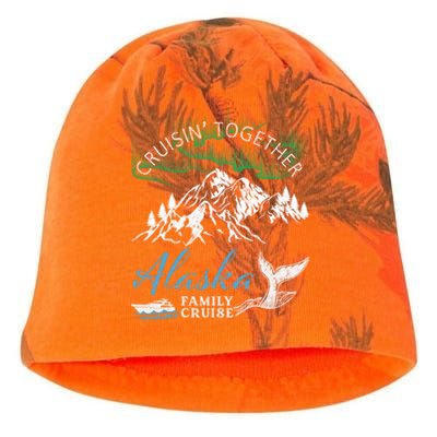 Alaska Cruisin' Together Family Cruise North Lights Cruising Meaningful Gift Kati - Camo Knit Beanie