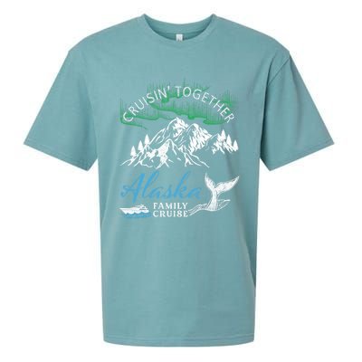 Alaska Cruisin' Together Family Cruise North Lights Cruising Meaningful Gift Sueded Cloud Jersey T-Shirt