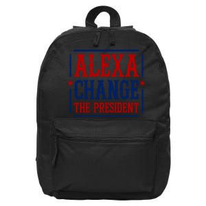 Alexa Change The President 16 in Basic Backpack