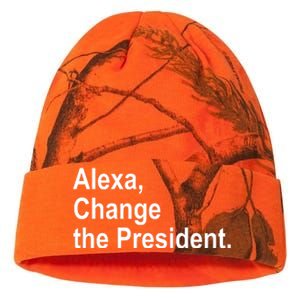 Alexa Change The President Anti Trump Funny Kati Licensed 12" Camo Beanie