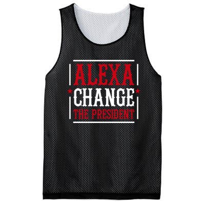 Alexa Change The President Mesh Reversible Basketball Jersey Tank