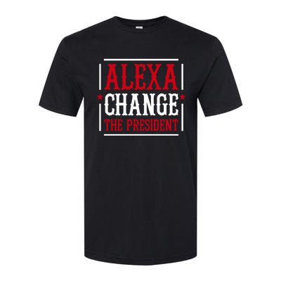 Alexa Change The President Softstyle CVC T-Shirt