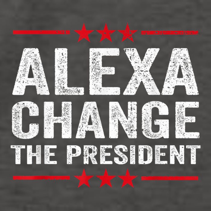 Alexa Change The President Funny Quote Humor Vector Backpack