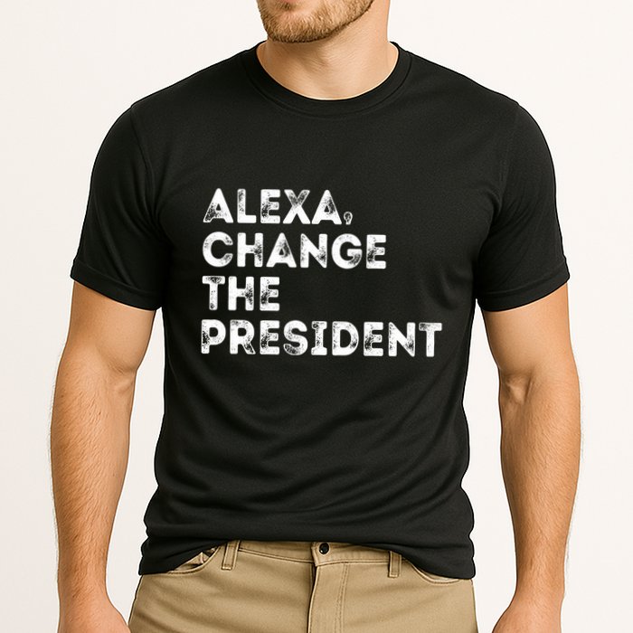 Alexa Change The President Cooling Performance Crew T-Shirt