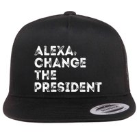Alexa Change The President Flat Bill Trucker Hat