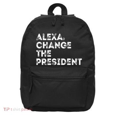 Alexa Change The President 16 in Basic Backpack