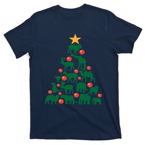 Animal Christmas Tree T-Shirt