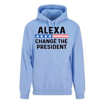 Alexa Change The President Men’s Funny Quote Unisex Surf Hoodie