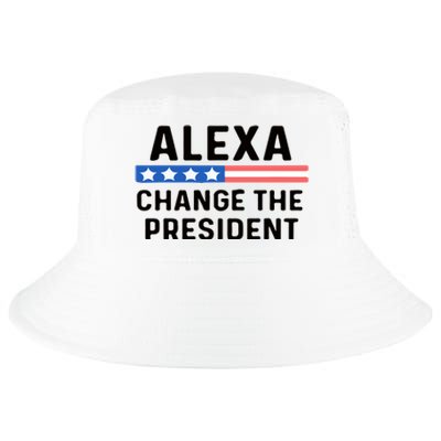 Alexa Change The President Men’s Funny Quote Cool Comfort Performance Bucket Hat