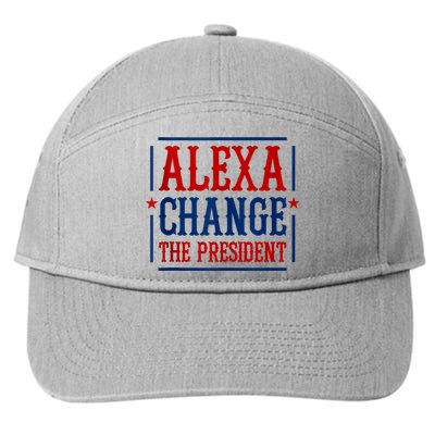 Alexa Change The President 7-Panel Snapback Hat