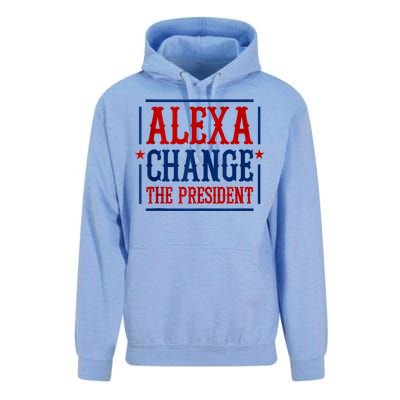 Alexa Change The President Unisex Surf Hoodie