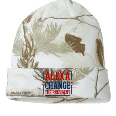 Alexa Change The President Kati Licensed 12" Camo Beanie