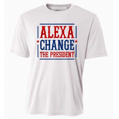 Alexa Change The President Cooling Performance Crew T-Shirt