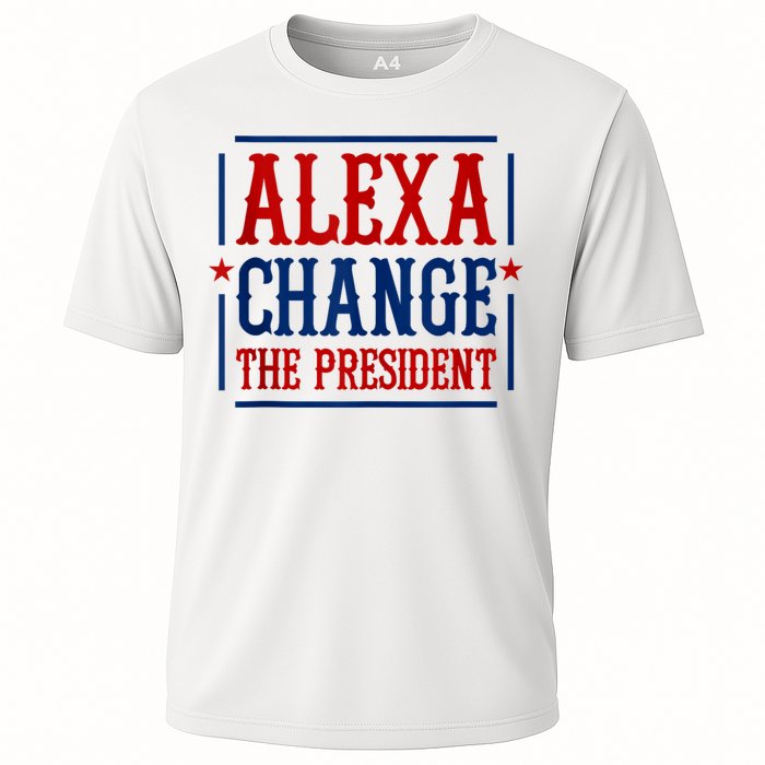 Alexa Change The President Cooling Performance Crew T-Shirt