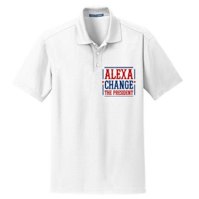 Alexa Change The President Dry Zone Grid Polo