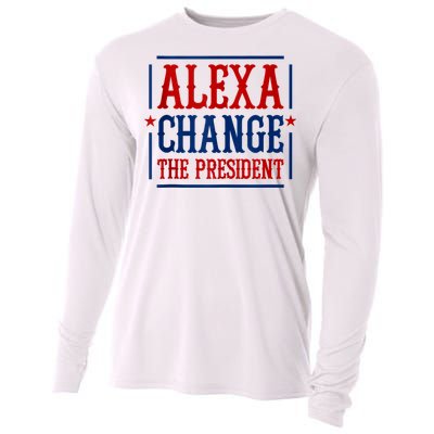 Alexa Change The President Cooling Performance Long Sleeve Crew