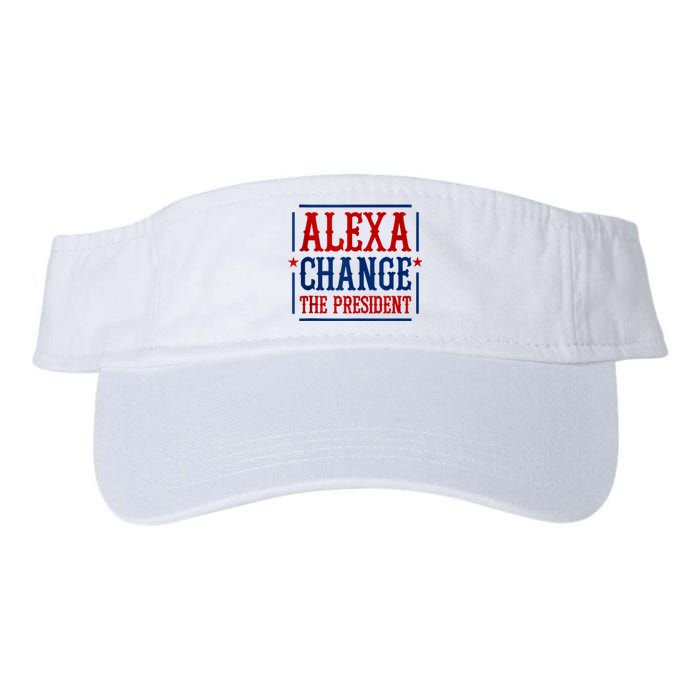 Alexa Change The President Valucap Bio-Washed Visor