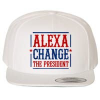 Alexa Change The President Wool Snapback Cap