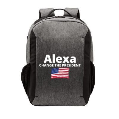 Alexa Change The President Funny USA Vector Backpack