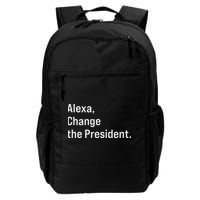 Alexa Change The President Anti Trump Funny Backpack