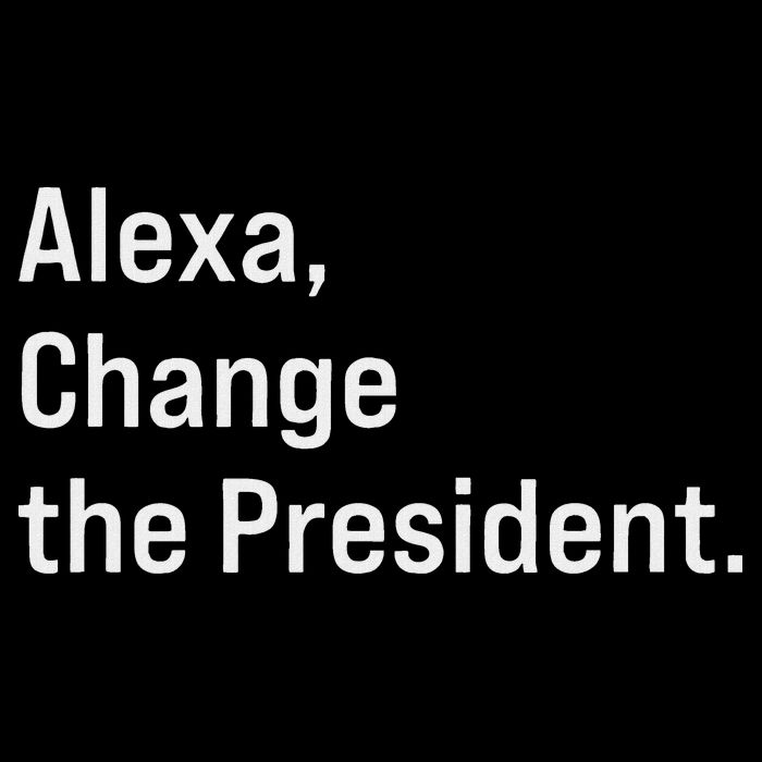 Alexa Change The President Anti Trump Funny Backpack