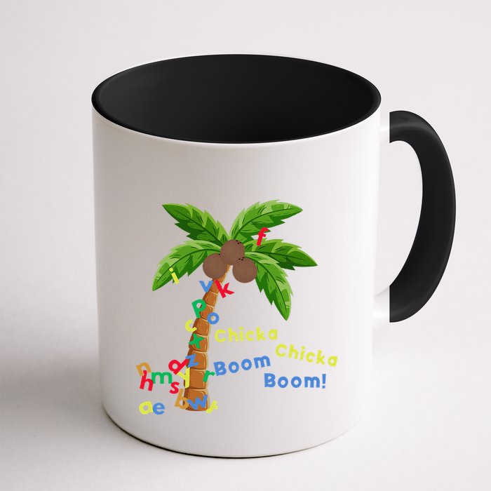 Alphabet Coconut Tree Chicka Chicka Boom Boom Mug
