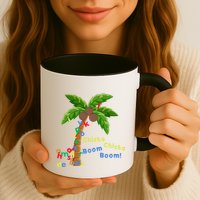 Alphabet Coconut Tree Chicka Chicka Boom Boom Mug