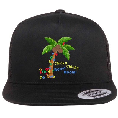 Alphabet Coconut Tree Chicka Chicka Boom Boom Flatbill Hat