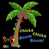 Alphabet Coconut Tree Chicka Chicka Boom Boom 16 in Basic Backpack