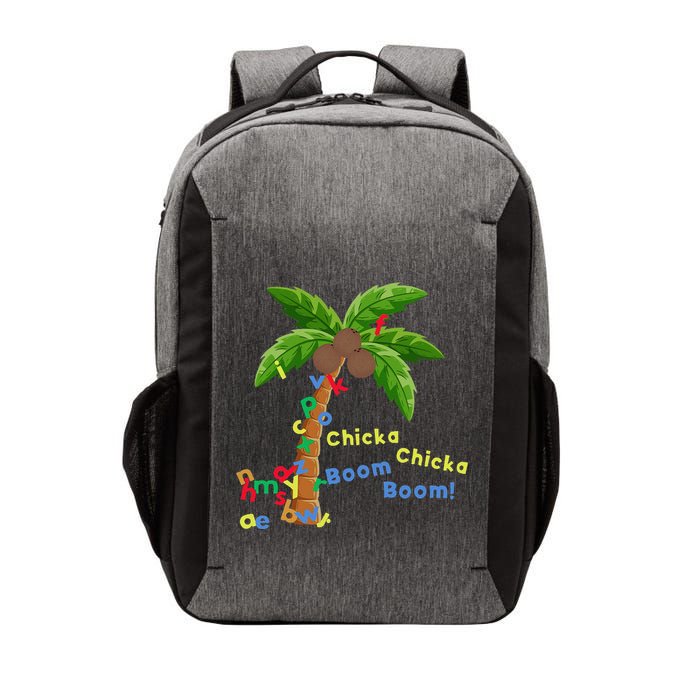 Alphabet Coconut Tree Chicka Chicka Boom Boom Vector Backpack