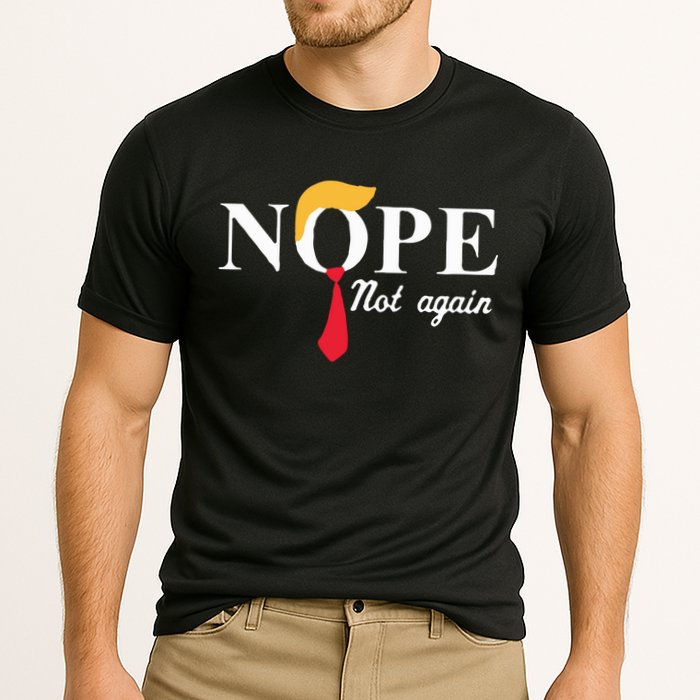 Anderson Cooper Trump Nope Not Again Jeras Ikehorn Cooling Performance Crew T-Shirt