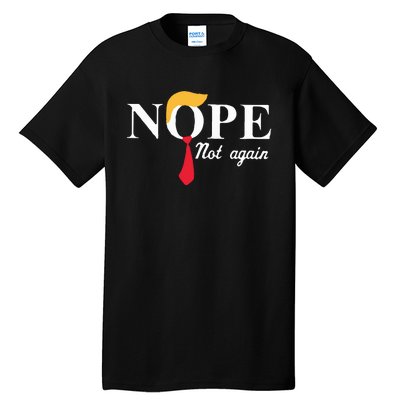 Anderson Cooper Trump Nope Not Again Jeras Ikehorn Tall T-Shirt