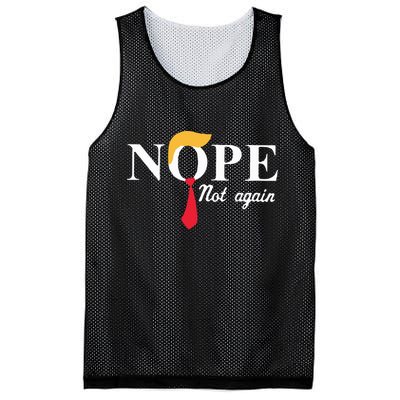 Anderson Cooper Trump Nope Not Again Jeras Ikehorn Mesh Reversible Basketball Jersey Tank