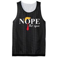 Anderson Cooper Trump Nope Not Again Jeras Ikehorn Mesh Reversible Basketball Jersey Tank