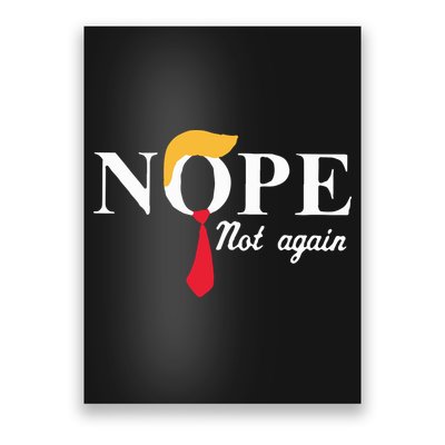 Anderson Cooper Trump Nope Not Again Jeras Ikehorn Poster