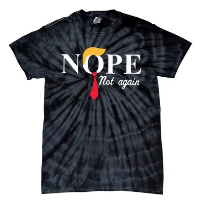 Anderson Cooper Trump Nope Not Again Jeras Ikehorn Tie-Dye T-Shirt