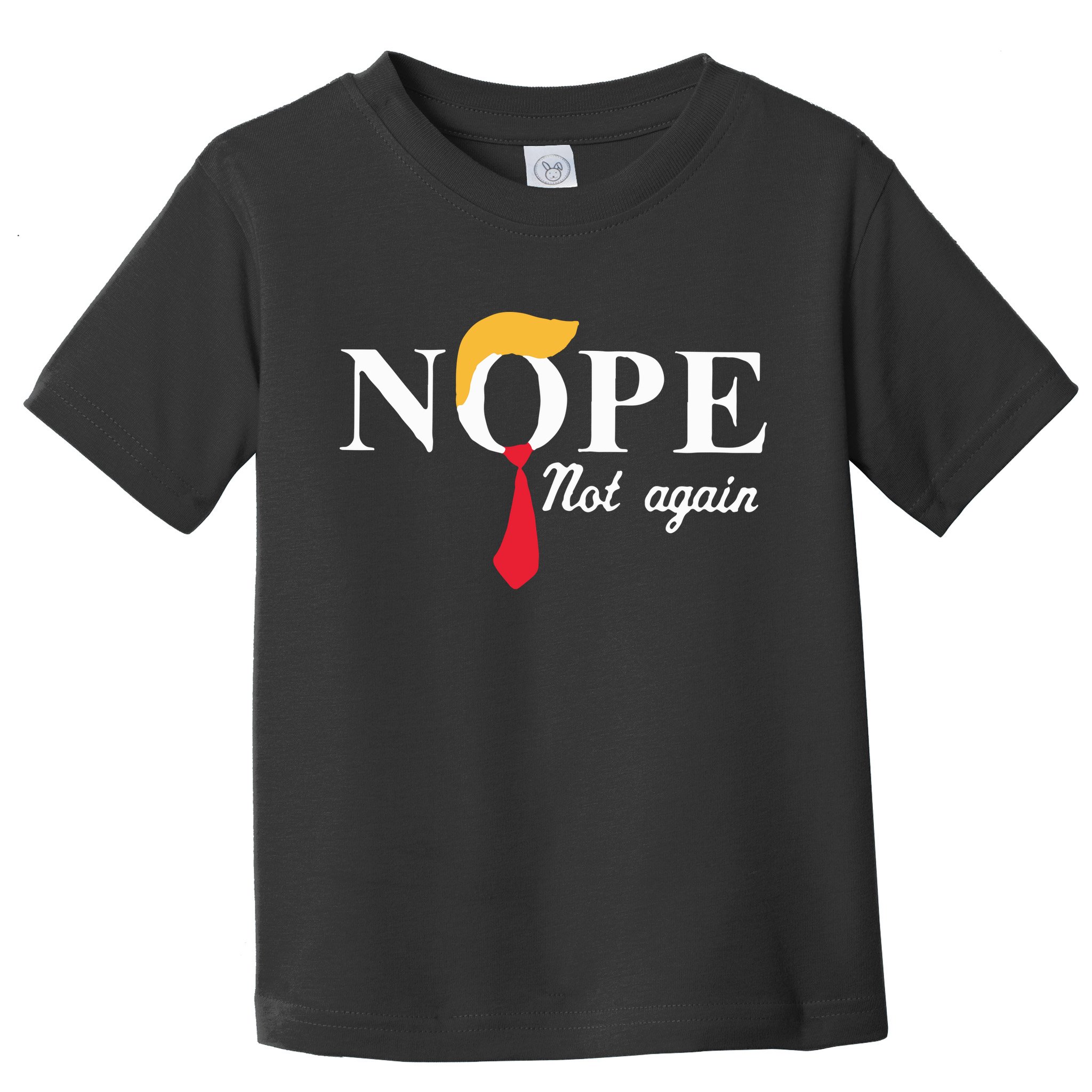 Anderson Cooper Trump Nope Not Again Jeras Ikehorn Toddler T-Shirt