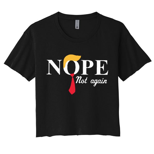 Anderson Cooper Trump Nope Not Again Jeras Ikehorn Crop Top