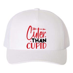 Arrow Cuter Than Cupid Valentine Day Gift Yupoong Adult 5-Panel Trucker Hat