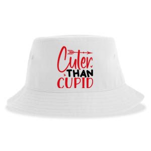 Arrow Cuter Than Cupid Valentine Day Gift Sustainable Bucket Hat