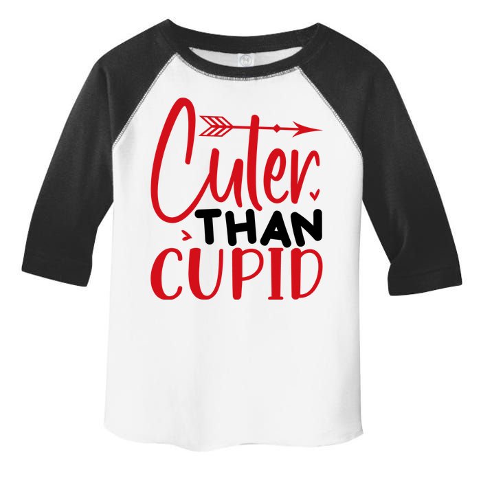 Arrow Cuter Than Cupid Valentine Day Gift Toddler Fine Jersey T-Shirt