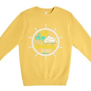 Anniversary Cruise Trip Vacation Crusing Matching Team Matching Family Premium Crewneck Sweatshirt