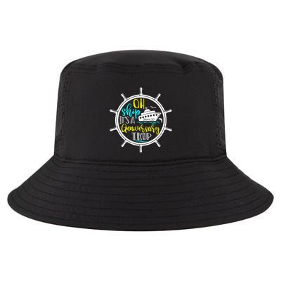 Anniversary Cruise Trip Vacation Crusing Matching Team Matching Family Cool Comfort Performance Bucket Hat